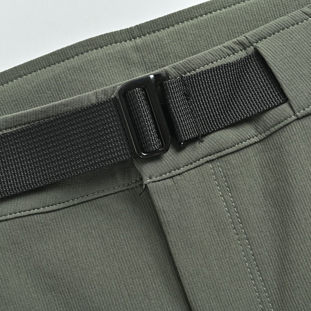 KAILAS Olive Green Belted High-Stretch Quick-Dry Pants