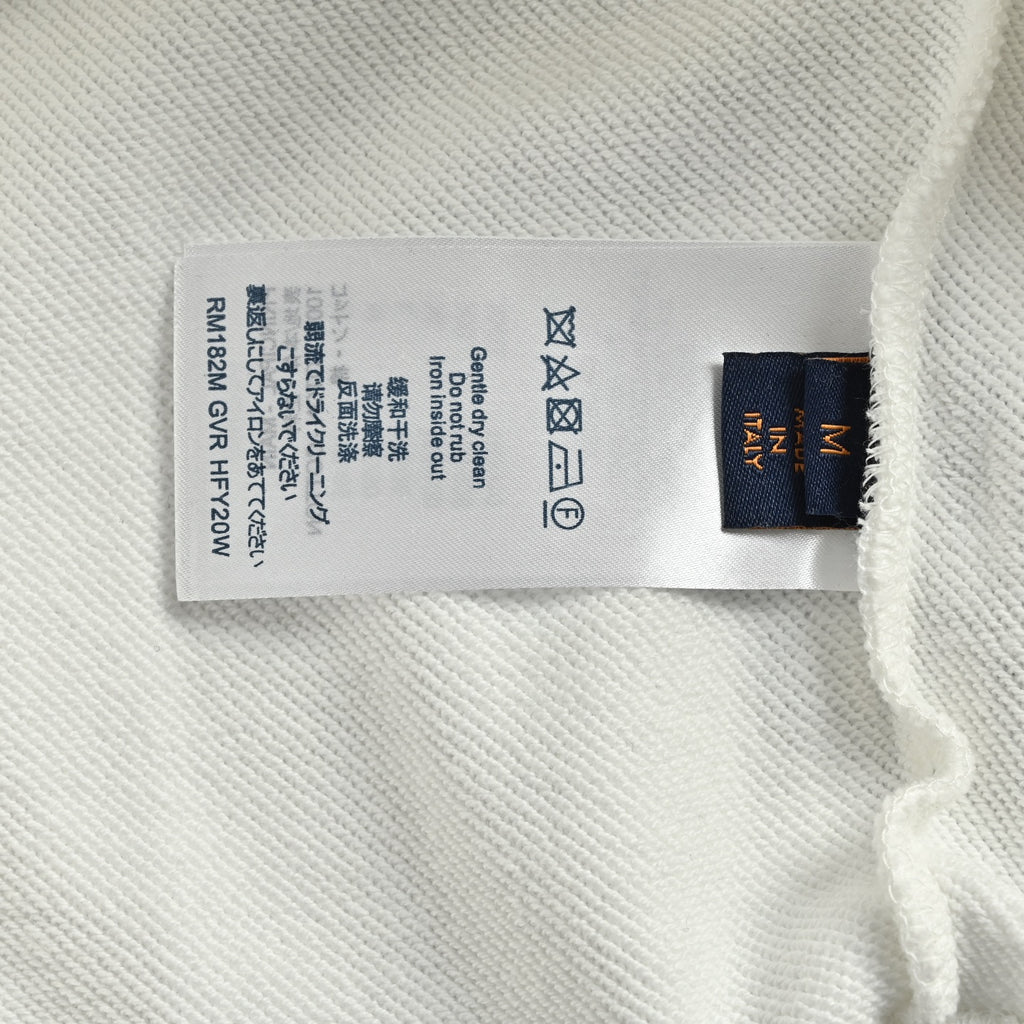Louis Vuitton Black Monogram Embroidered Crewneck Sweatshirt