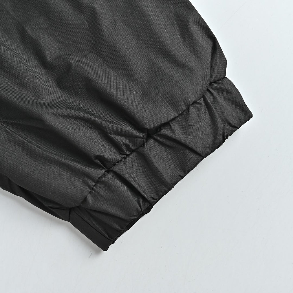 Moncler Black Lightweight Hooded Zip-Up Jacket