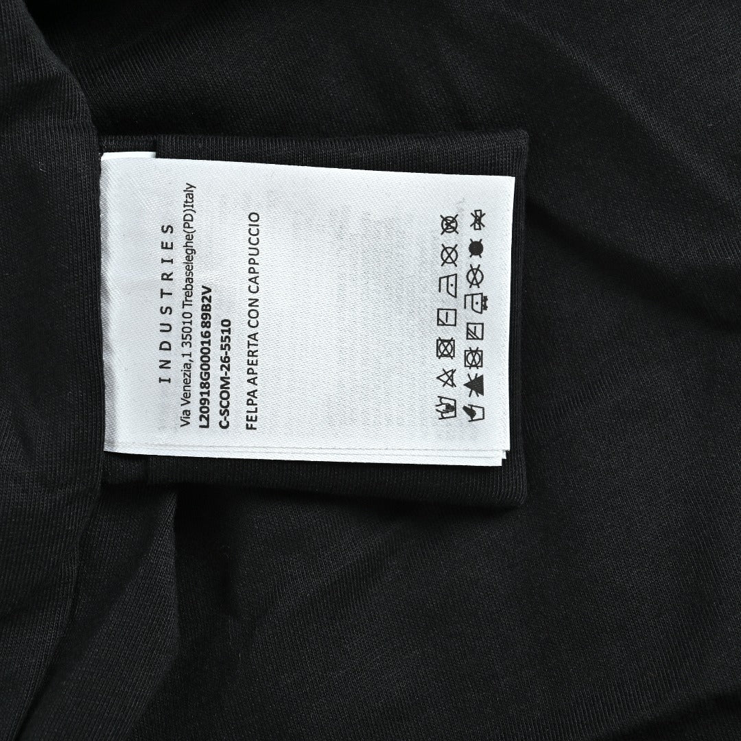 Moncler Black Lightweight Hooded Zip-Up Jacket