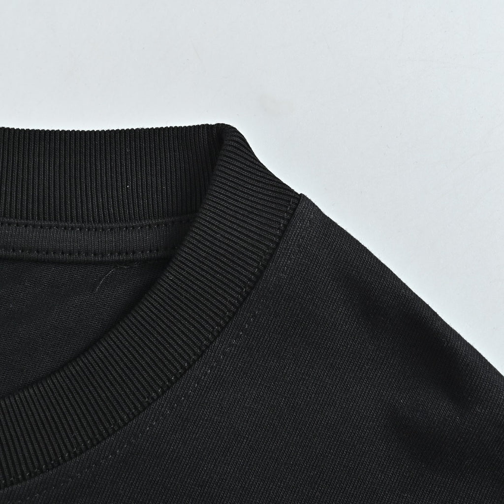 Chrome Hearts Black Dotted Cross Print Long-Sleeve T-Shirt