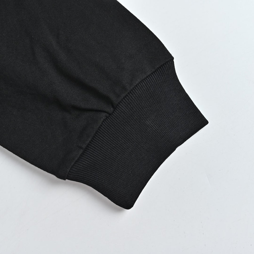 Chrome Hearts Black Red Tongue Print Long-Sleeve T-Shirt
