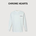 Chrome Hearts White Dotted Cross Print Long-Sleeve T-Shirt