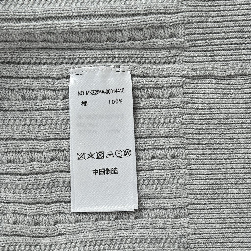 Ralph Lauren Pony Logo Fine Cable-Knit Half-Zip Sweater
