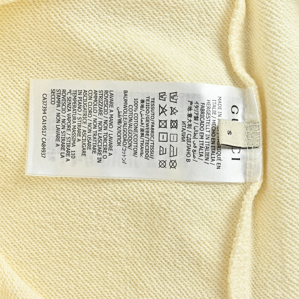 Gucci Cream Cartoon Dog Graphic Crewneck Sweatshirt