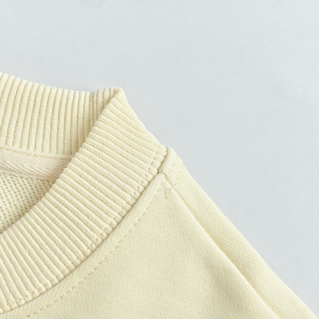 Gucci Cream Winking Cartoon Dog Crewneck Sweatshirt