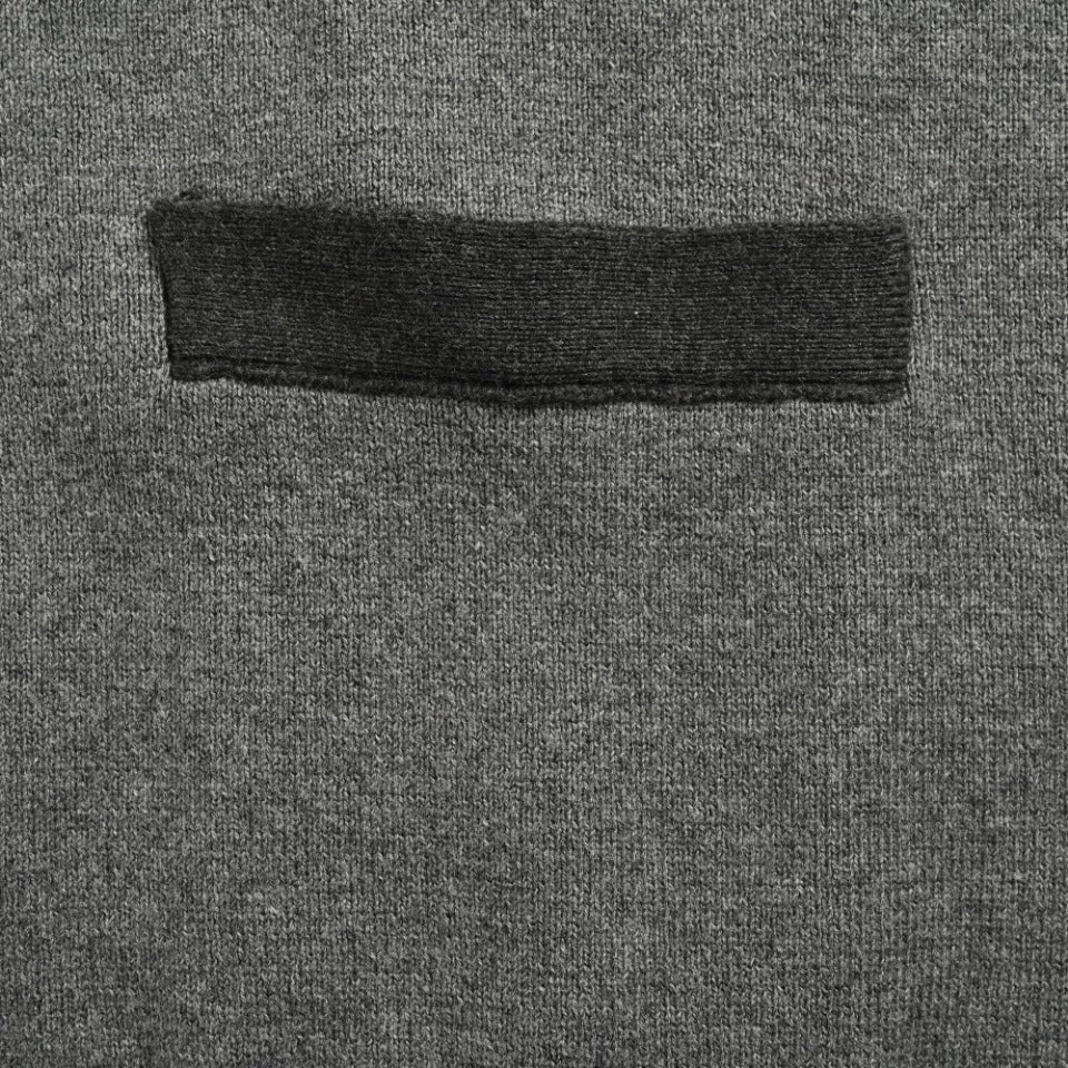 Thom Browne Black and Gray Dual-Sleeve Stripe V-Neck Cardigan