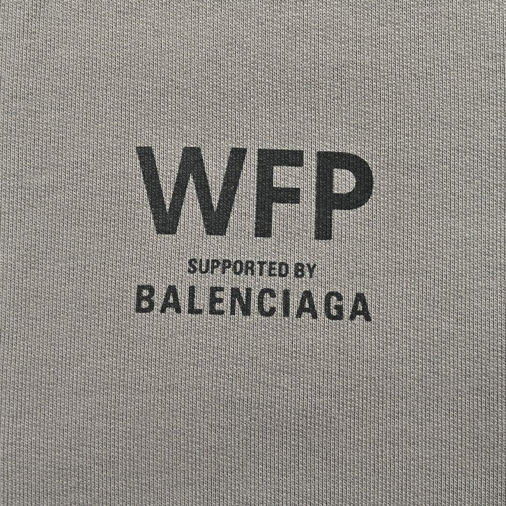 BALENCIAGA BLCG WFP Graphic Zip-Up Hoodie