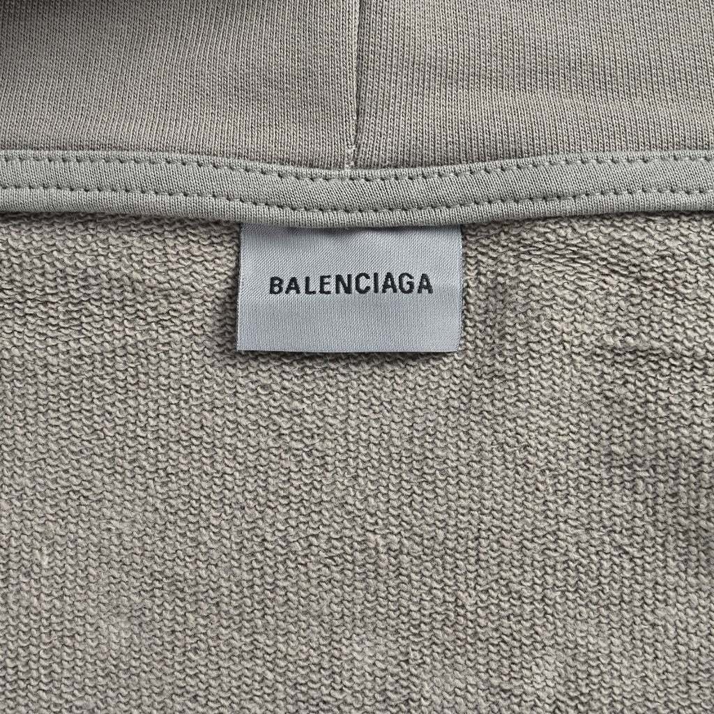 BALENCIAGA BLCG WFP Graphic Zip-Up Hoodie