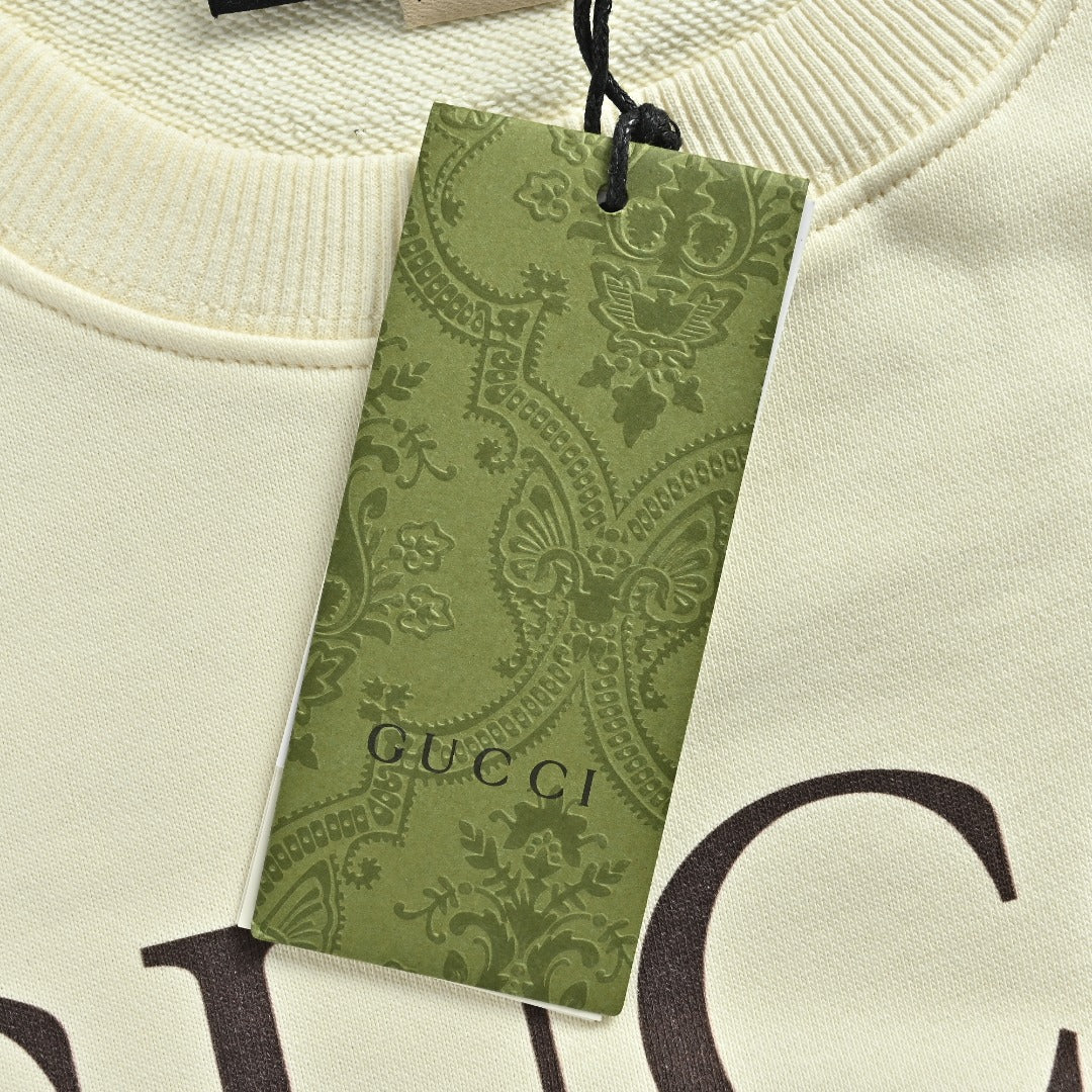 Gucci Sunglasses Dog Graphic Crewneck Sweatshirt