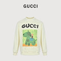 Gucci Playful Cartoon Graphic Crewneck Sweatshirt