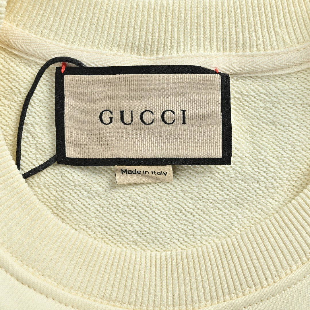 Gucci Playful Cartoon Graphic Crewneck Sweatshirt