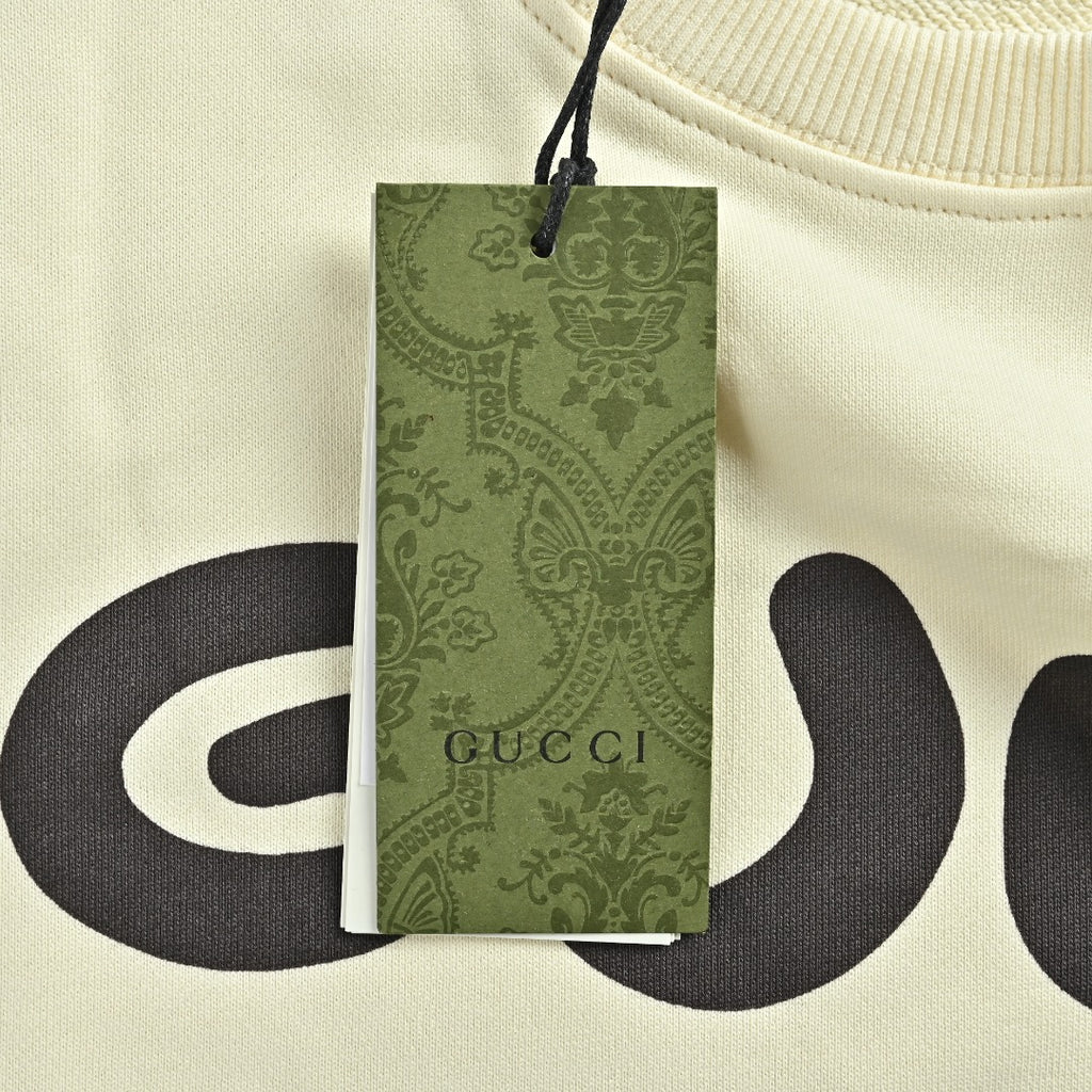 Gucci Playful Cartoon Graphic Crewneck Sweatshirt