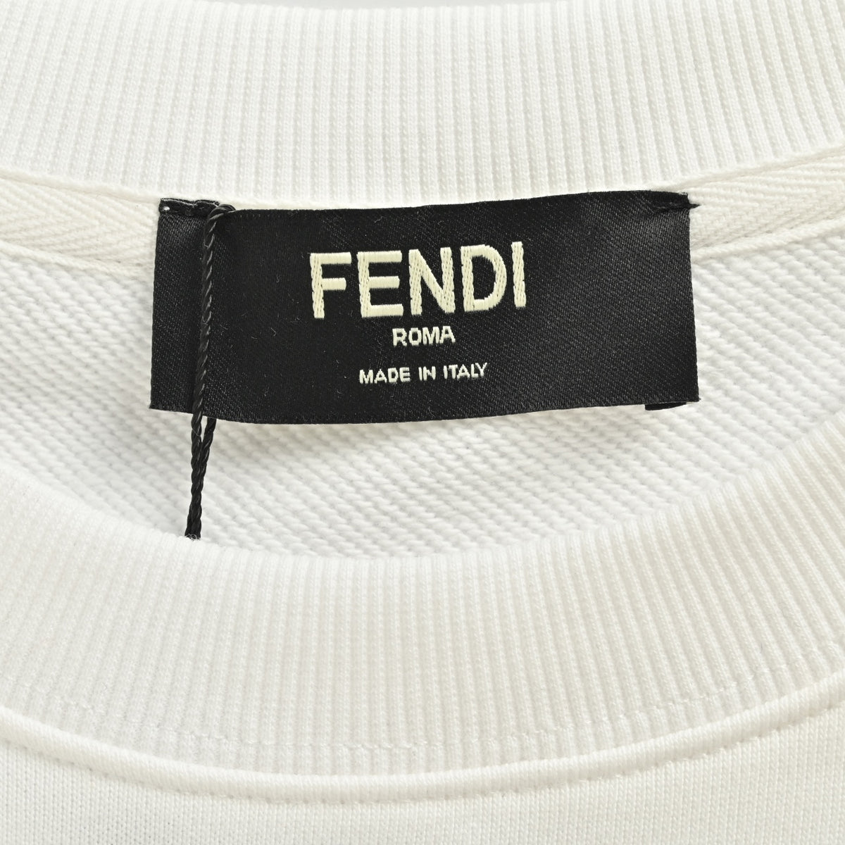 Fendi Floral Chest Motif Crewneck Sweatshirt
