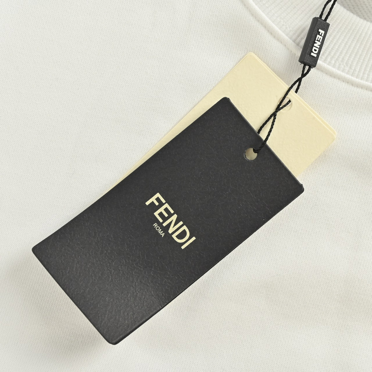Fendi Floral Chest Motif Crewneck Sweatshirt
