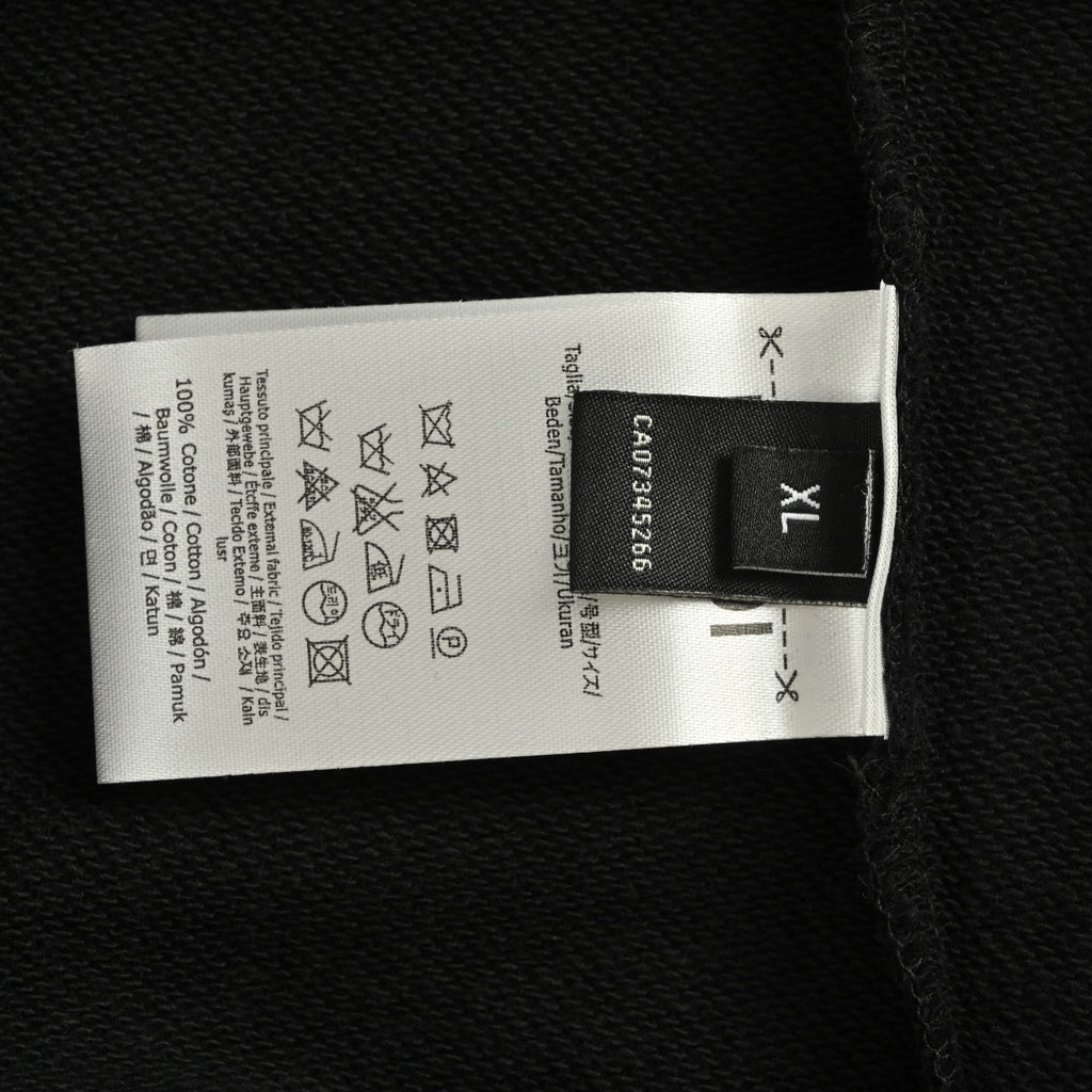 Fendi Pocket Eyes Crewneck Sweatshirt in Black