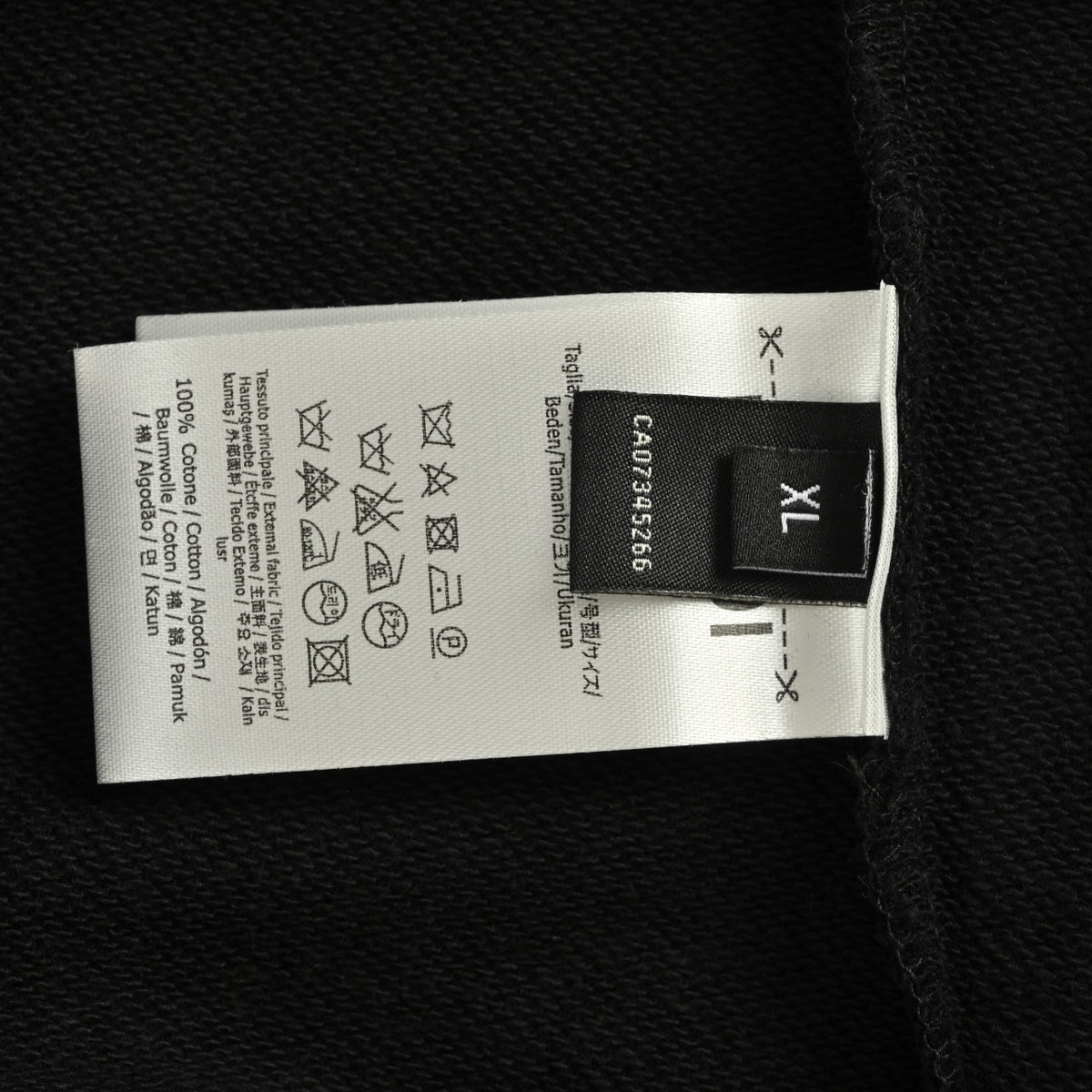 Fendi Pocket Eyes Crewneck Sweatshirt in Black