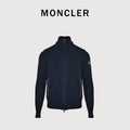 Moncler Knit and Down Hybrid Zip-Up Jacket