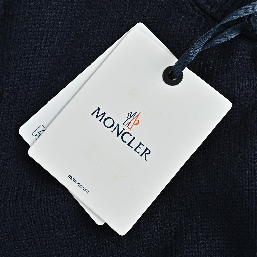Moncler Knit and Down Hybrid Zip-Up Jacket