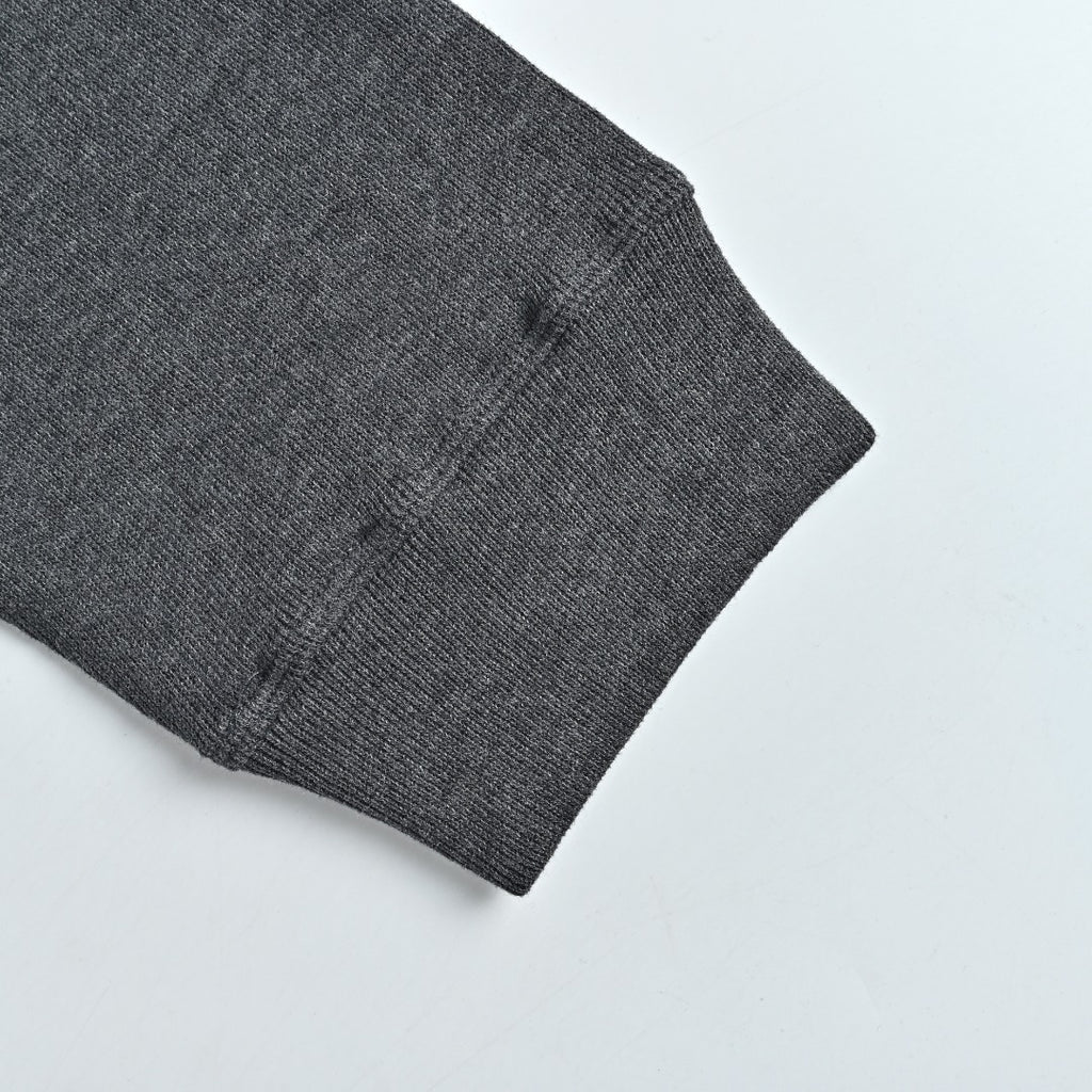 Ralph Lauren Multicolor Pony Half-Zip Sweatshirt in Dark Gray