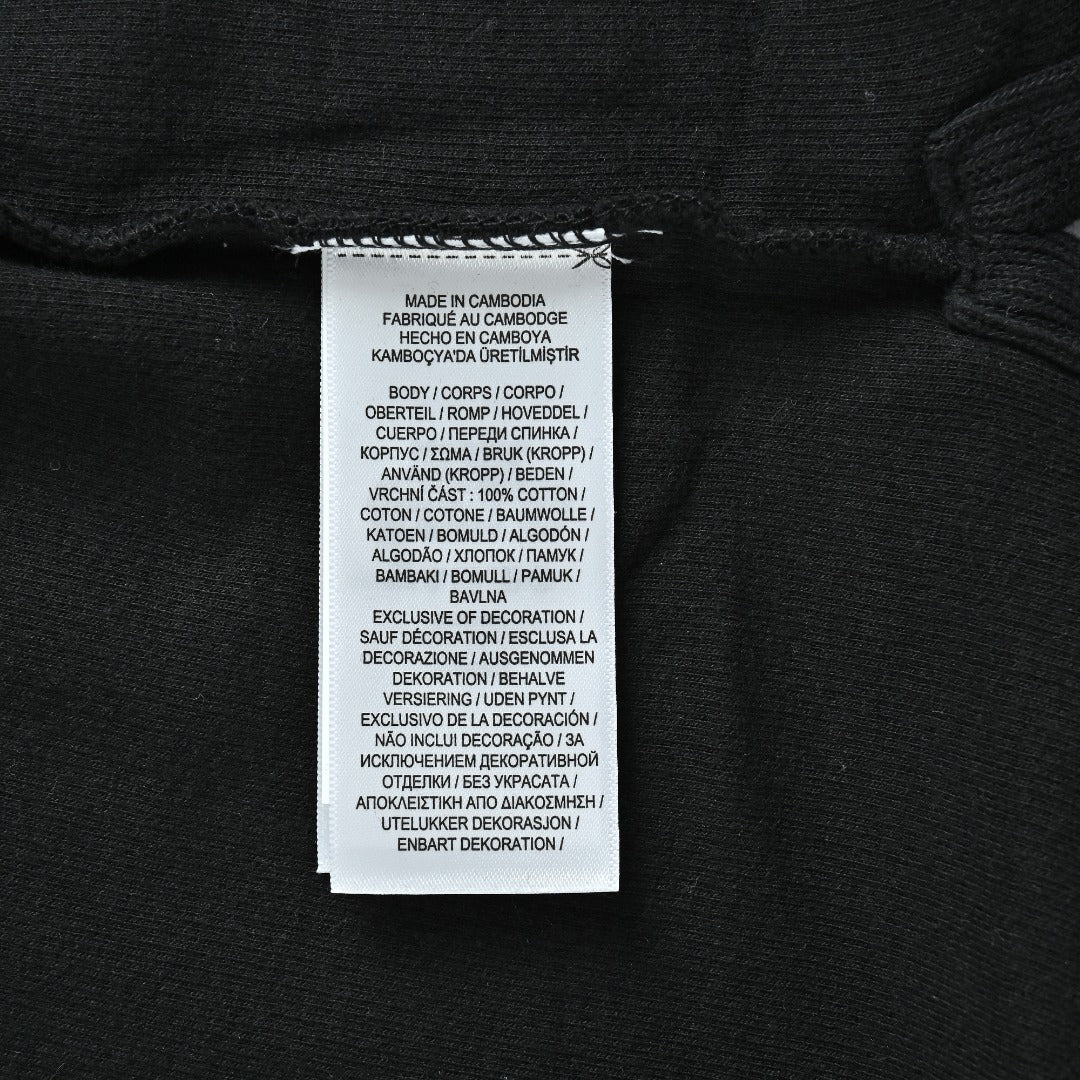 Ralph Lauren Multicolor Pony Half-Zip Sweatshirt in Black