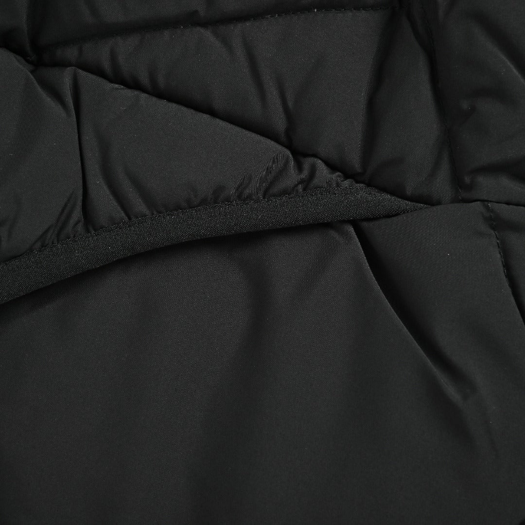 Moncler Knit and Down Hybrid Jacket in Black