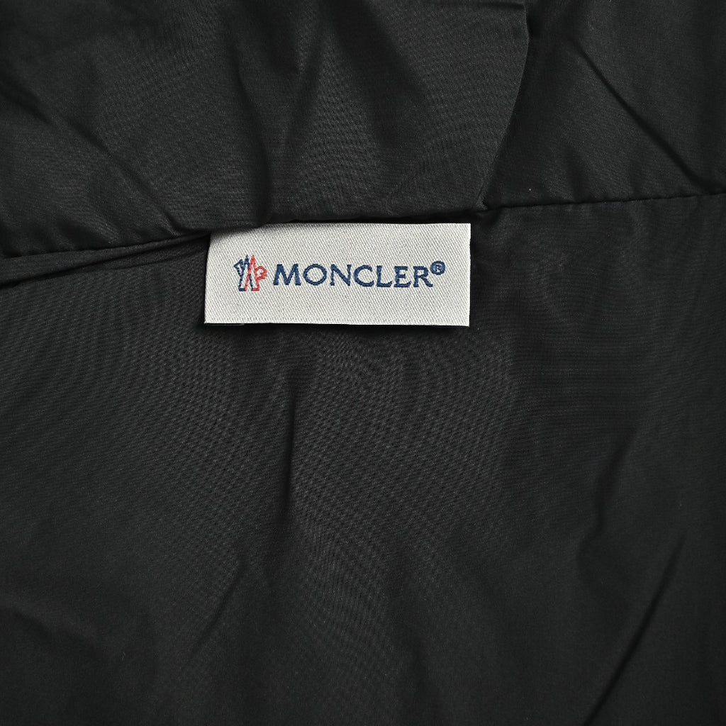 Moncler Knit and Down Hybrid Jacket in Black