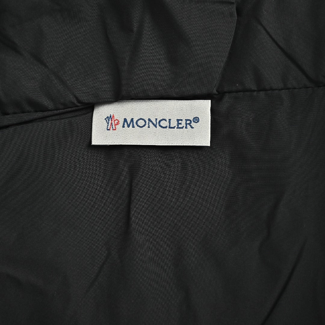 Moncler Knit and Down Hybrid Jacket in Black
