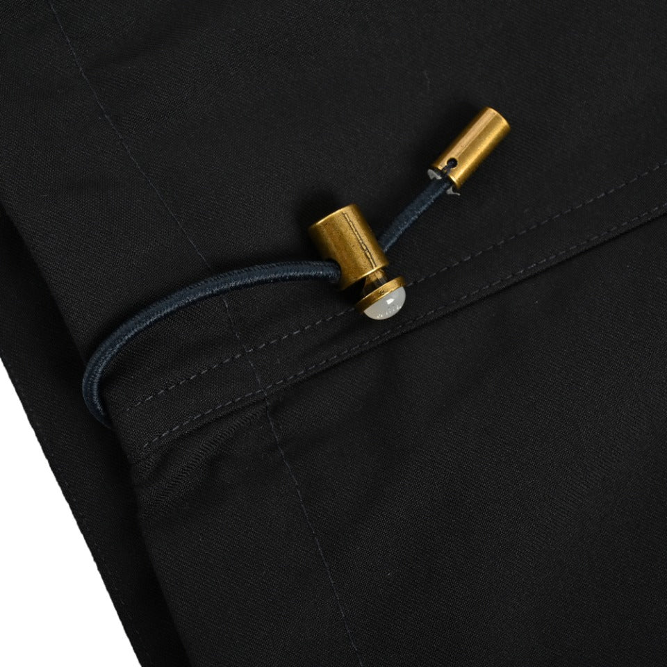 Louis Vuitton Nautical-Inspired Hooded Parka in Black