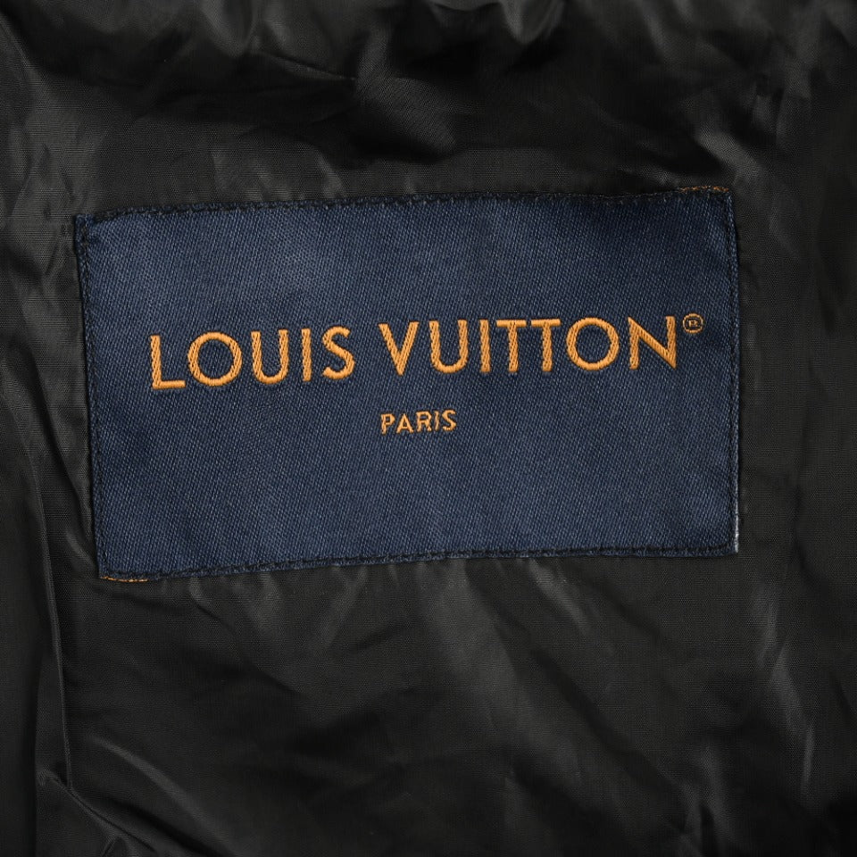 Louis Vuitton Nautical-Inspired Hooded Parka in Black