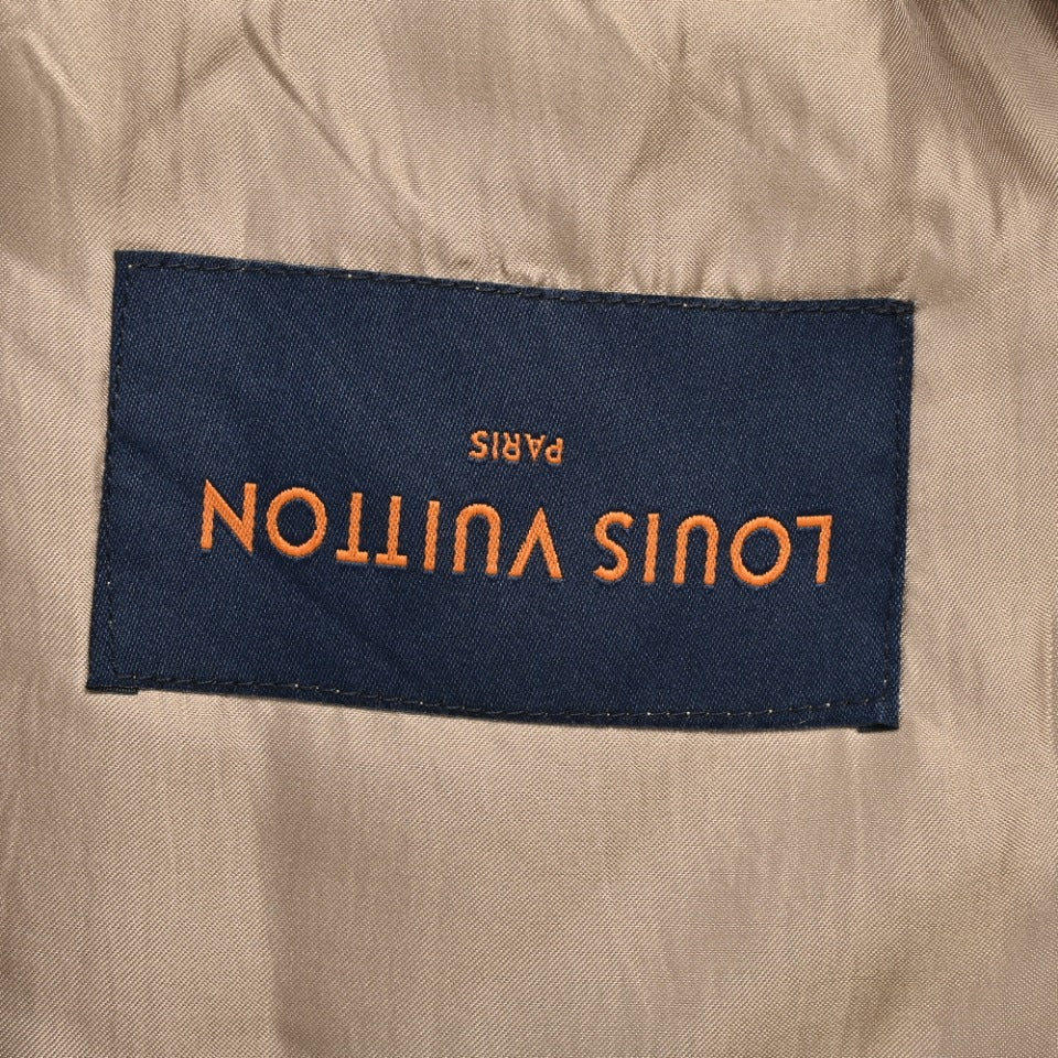 Louis Vuitton Embroidered Bomber Jacket in Khaki