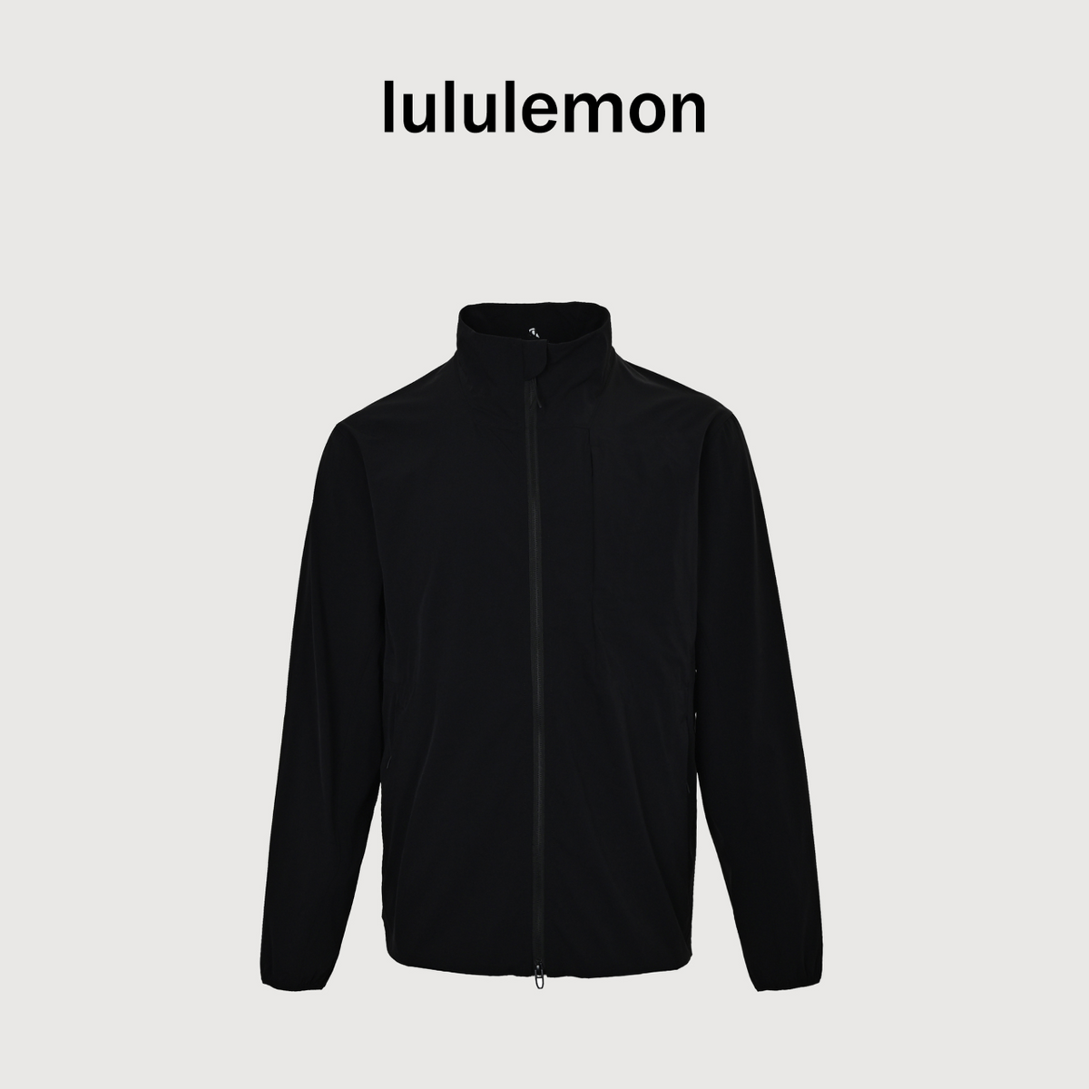 lululemon Sojourn Stretch Zip-Up Jacket in Black