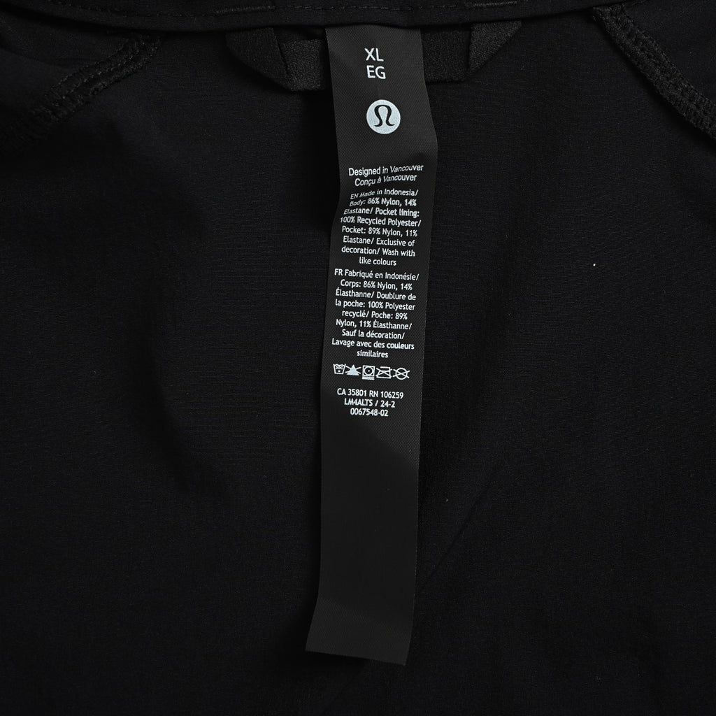 lululemon Sojourn Stretch Zip-Up Jacket in Black