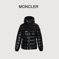 Moncler Women's Maya Hooded Down Jacket in Black