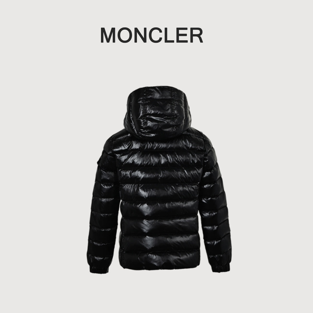 Moncler Women's Maya Hooded Down Jacket in Black