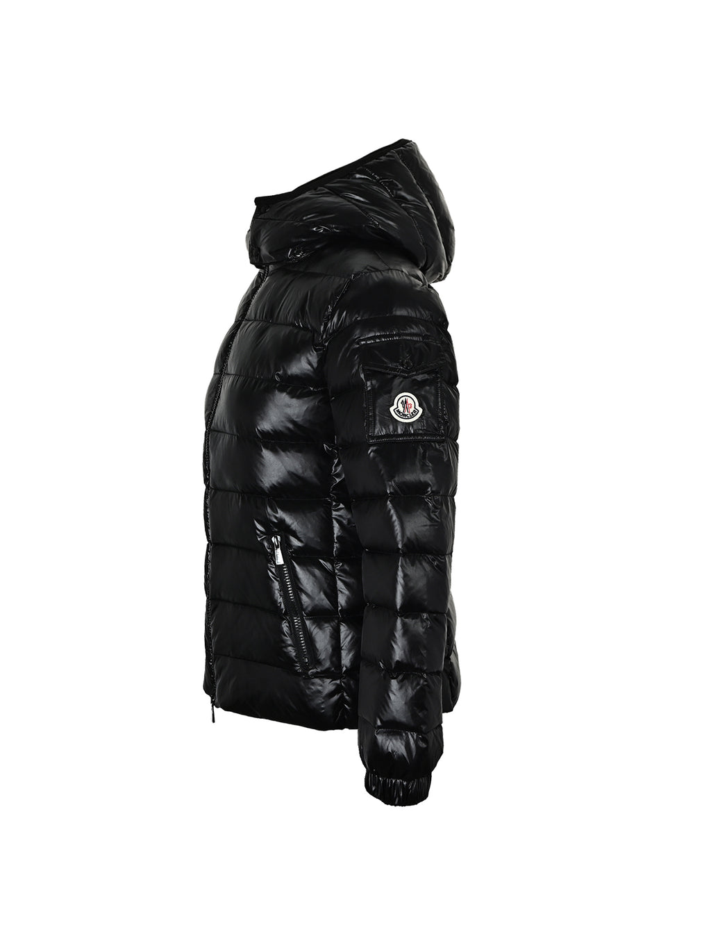 Moncler Women's Maya Hooded Down Jacket in Black