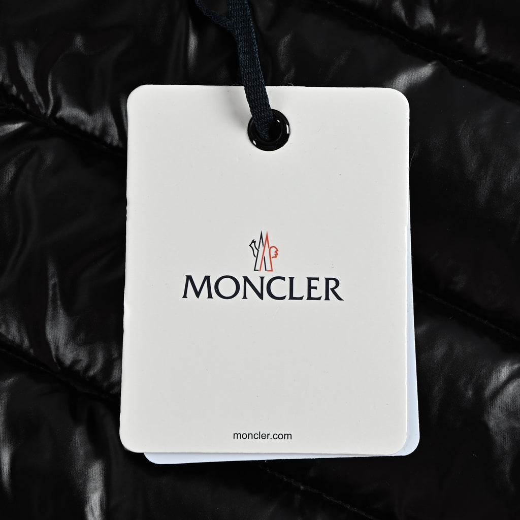 Moncler Women's Maya Hooded Down Jacket in Black