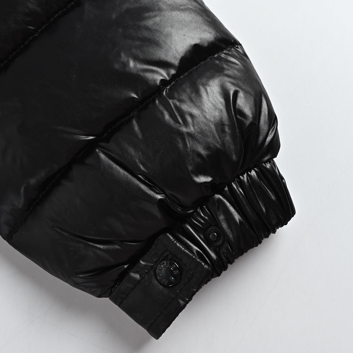 Moncler Women's Maya Hooded Down Jacket in Black