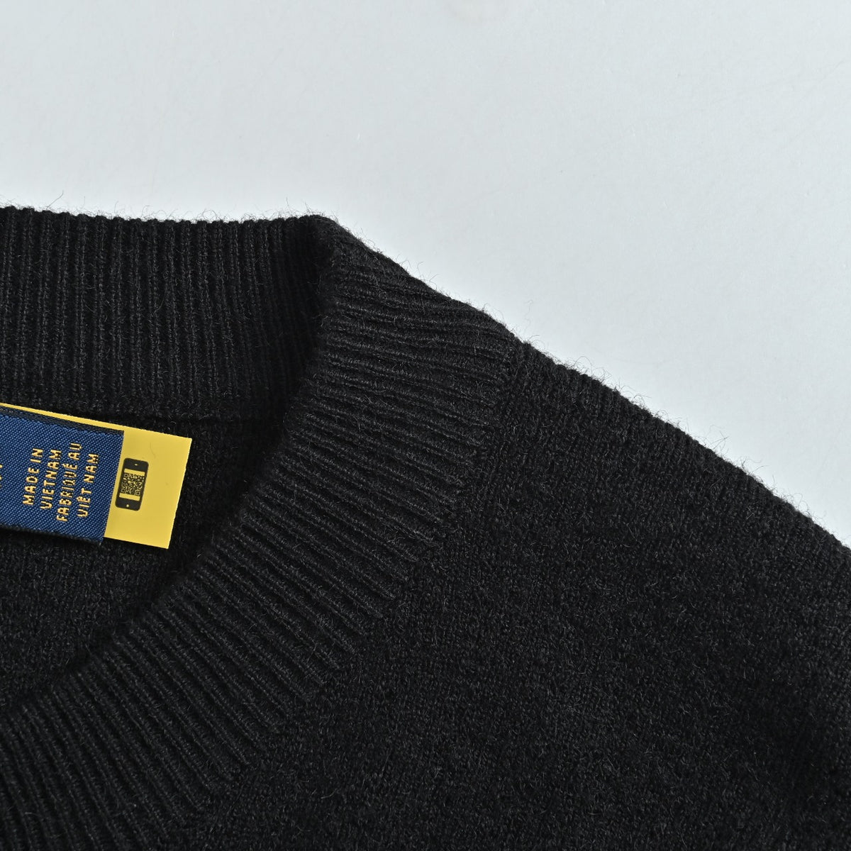 Ralph Lauren Unisex Embroidered Pony Crewneck Sweater | Black