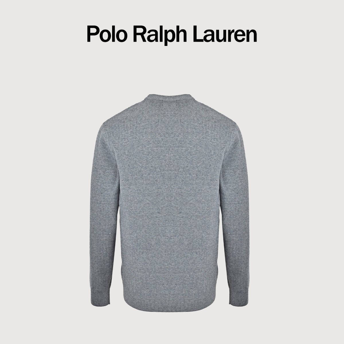 Ralph Lauren Unisex Embroidered Pony Crewneck Sweater | Grey