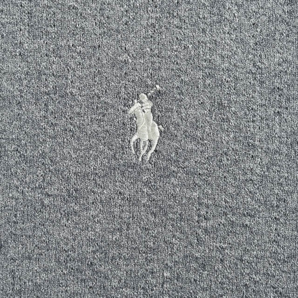 Ralph Lauren Unisex Embroidered Pony Crewneck Sweater | Grey