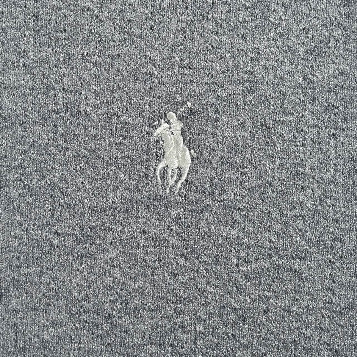 Ralph Lauren Unisex Embroidered Pony Crewneck Sweater | Grey