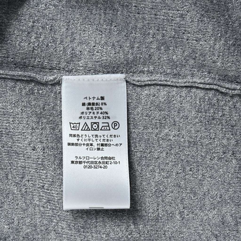 Ralph Lauren Unisex Embroidered Pony Crewneck Sweater | Grey