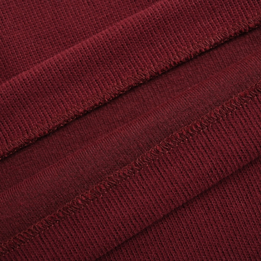 Ralph Lauren Embroidered Pony Half-Zip Sweatshirt | Burgundy