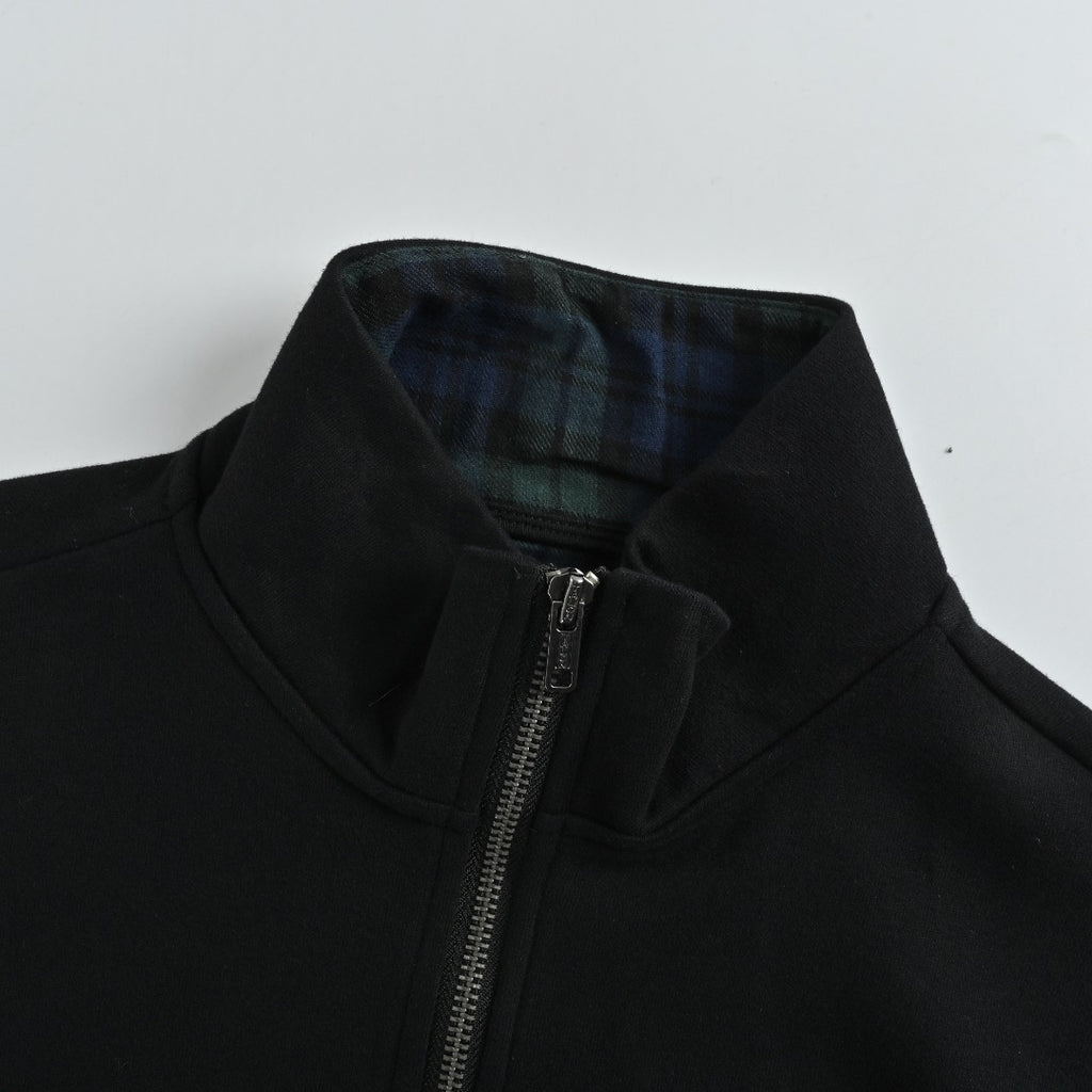 Ralph Lauren Gold Pony Embroidered Half-Zip Sweatshirt | Black
