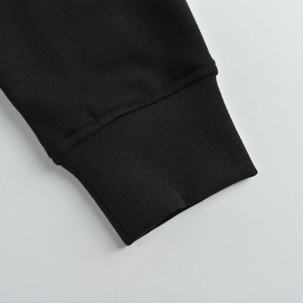 Ralph Lauren Gold Pony Embroidered Half-Zip Sweatshirt | Black