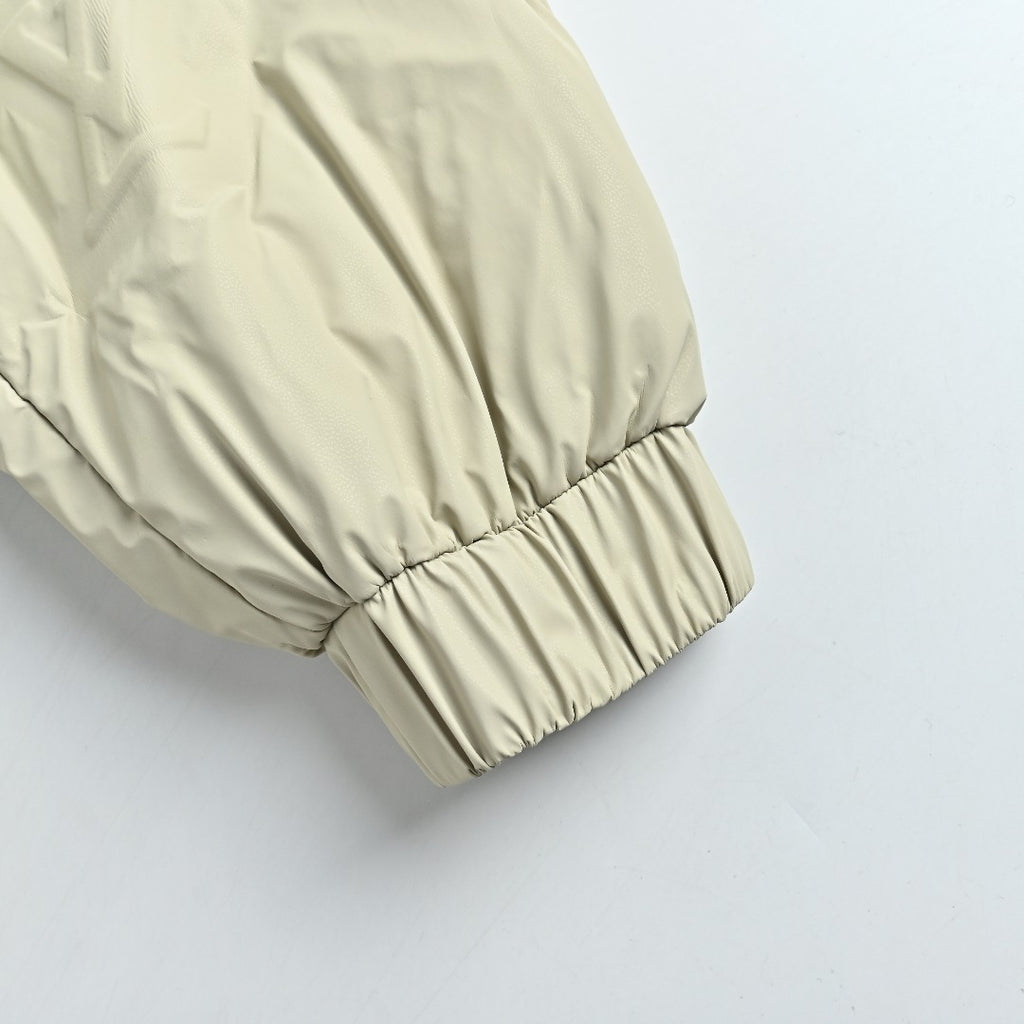 Louis Vuitton Embossed Monogram Stand-Collar Down Jacket