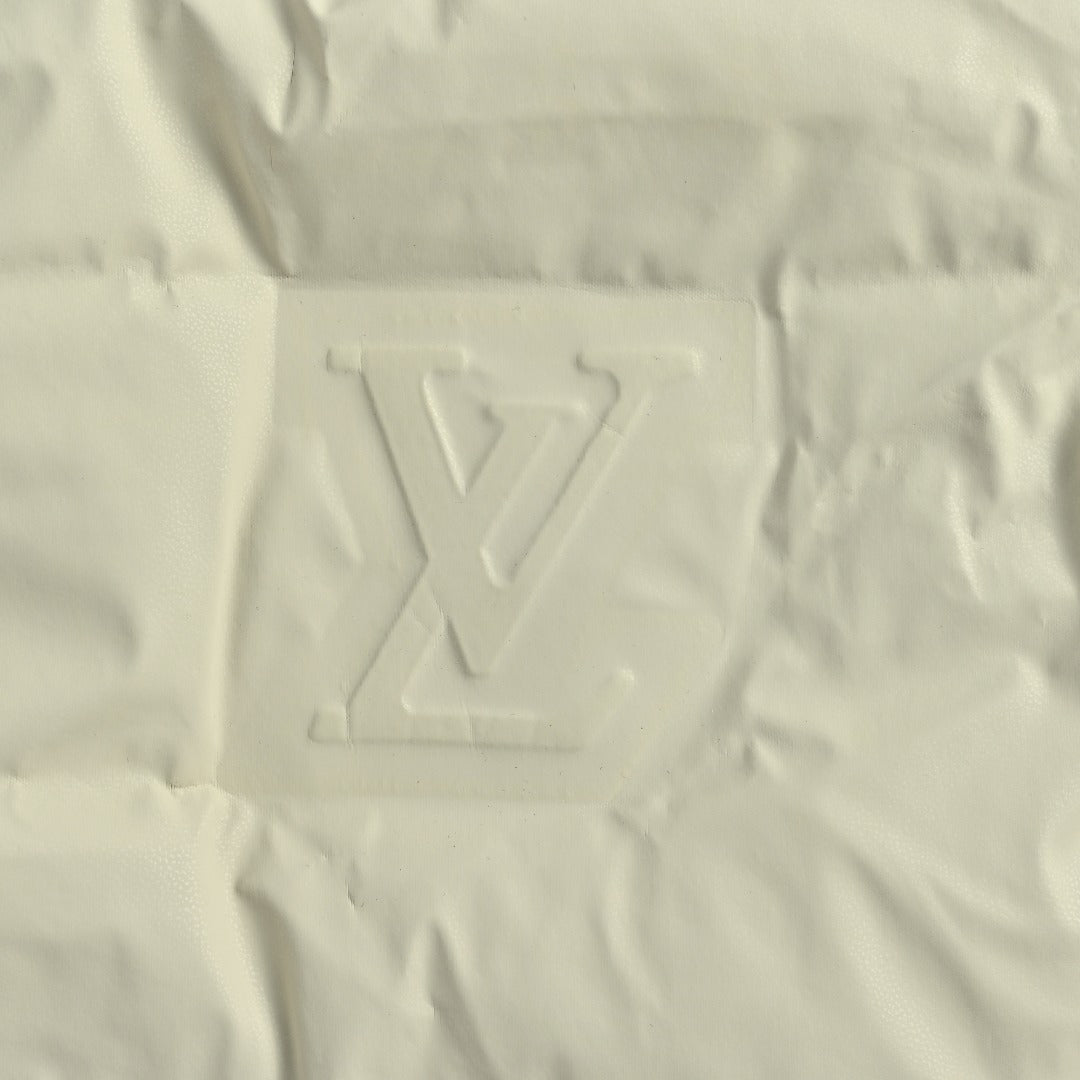 Louis Vuitton Embossed Monogram Stand-Collar Down Jacket