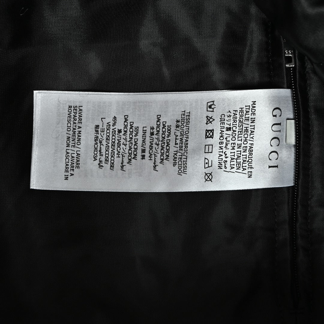Gucci Allover GG Sherpa-Style Stand-Collar Zip Jacket - Brown and Cream