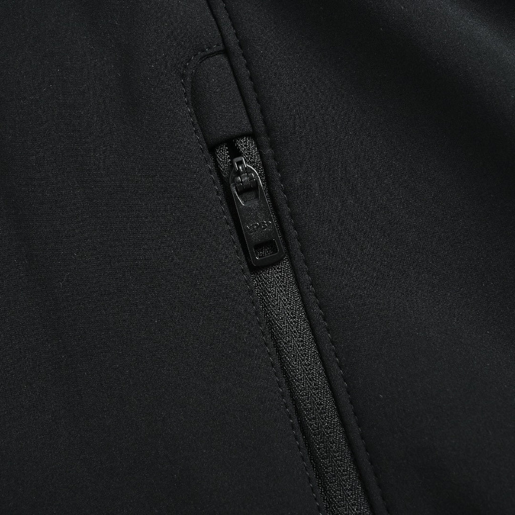 Ralph Lauren Pony Embroidered Fleece-Lined Zip Jacket - Black